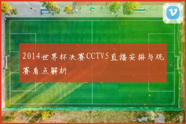 2014世界杯决赛CCTV5直播安排与观赛看点解析